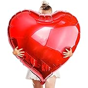 Giant Mylar Heart Shaped Balloon